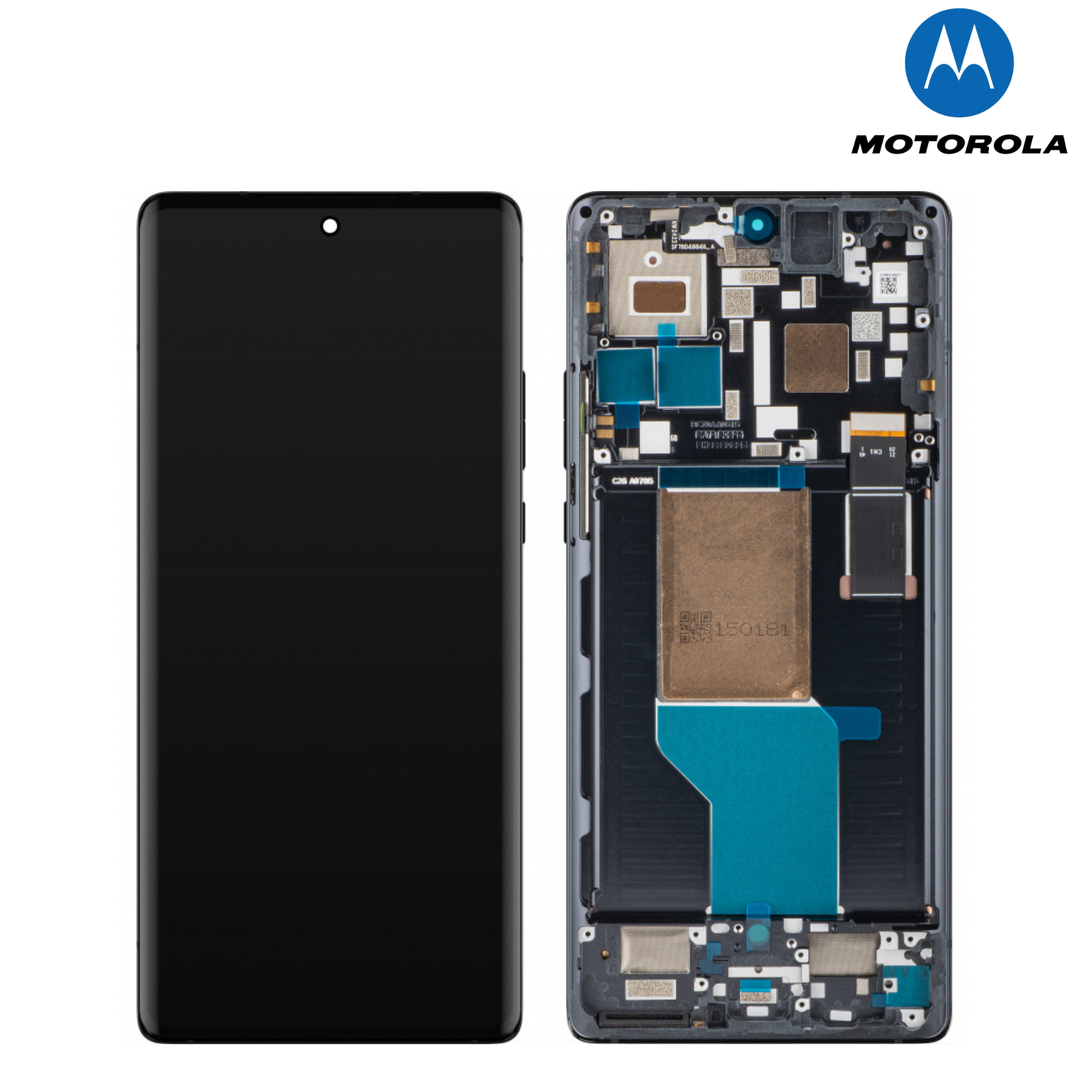 LCD Display Module for Motorola Edge 50, Koala Gray